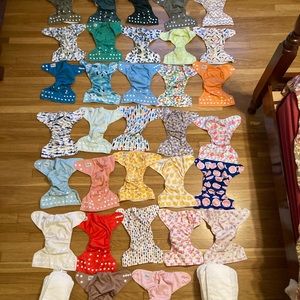 32 Nora’s Nursery Pocket Diapers